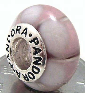 925 Sterling Silver Charms Crystal Lampwork & Gler Blue Zh123 Aigs Af ZH 11