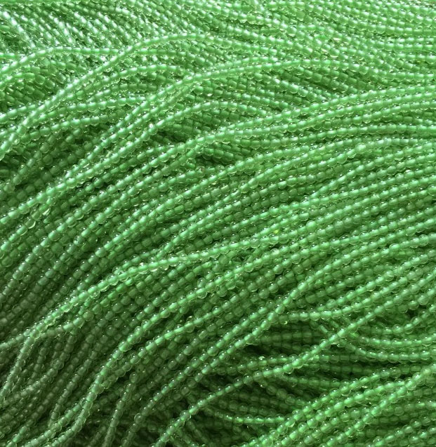 4mm 4.25mm 4.5mm 4.75mm Natural Gemstone Chrysolite Olivine Round Perlur Gerðu heildsölu 28