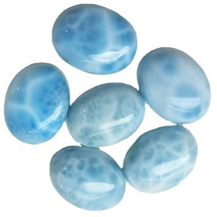 Bella pietra naturale di Larimar Cabochon Larimar Gemstone Pietra 15