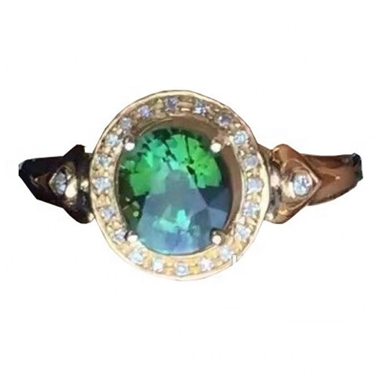 זילבער טורקווויז רינג 17