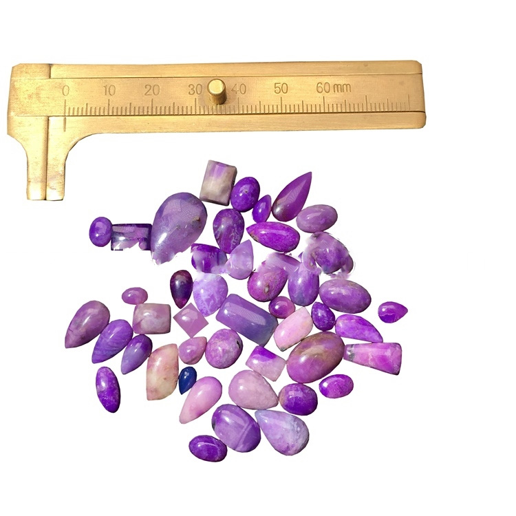 Велепродаја љубичасти сугилит Цабоцхонес Смоотх Гемстоне 11