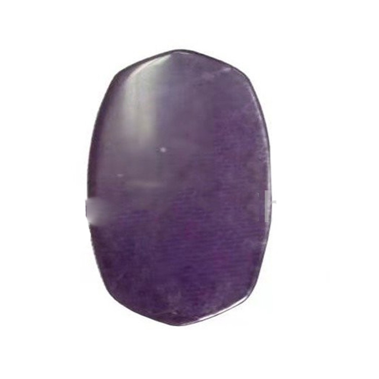 Purple flúorít sporöskjulaga Cabochon til að gera Hengiskraut dangler skartgripi 9