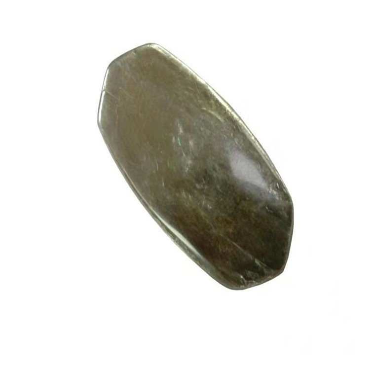 Зелен флуорит овален облик Cabochon за правење другар Dangler накит 11