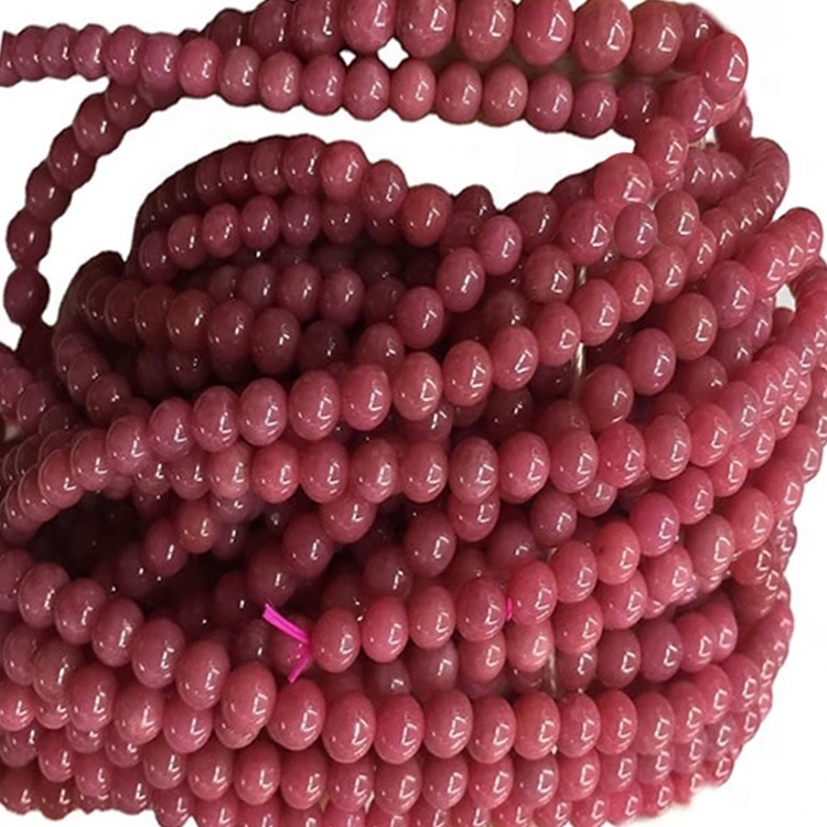 5 mm Prírodné tyrkysové korálky s ručne vyrobeným náhrdelníkom Charoite Jedinečné darčeky pre ženy 22