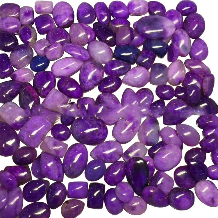 Engros Purple Sugilite Loose Cabochons for å lage smykker 20