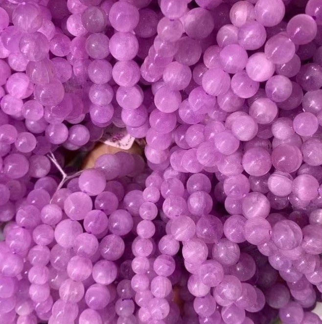 Toptan Doğal Ham Mor Spodumen Kuvars Kristaller Taş Kaba Kunzite Şifa için 22