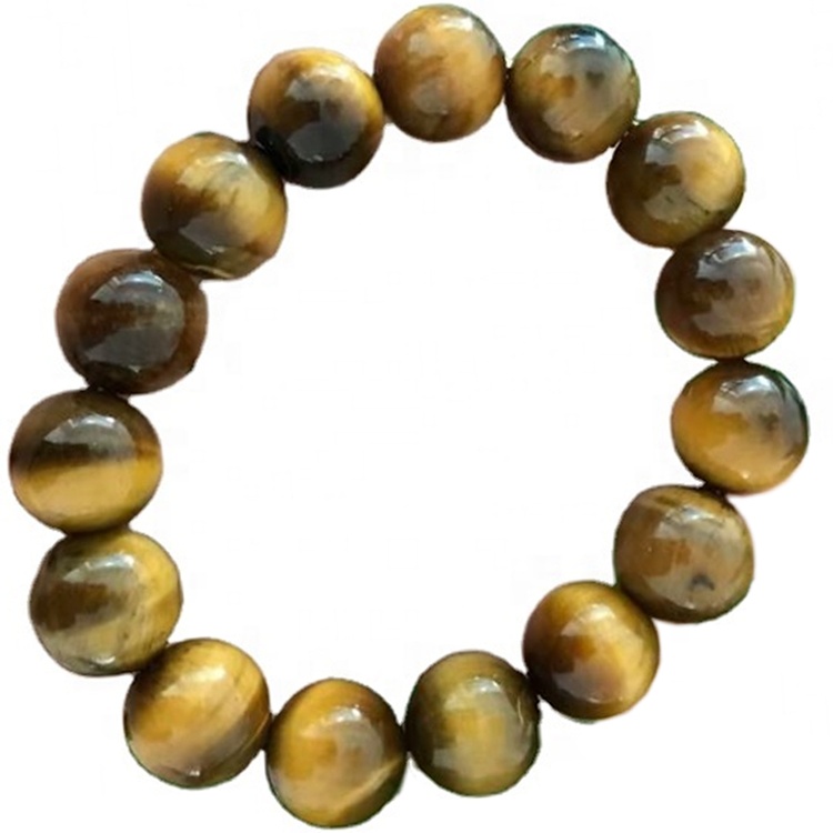 Tiger Eye Pearl Bracelet 8 mm Giornata della mamma Regalo Donne Bracciale Donne Dono Uomo per lui Regalo per lei 7