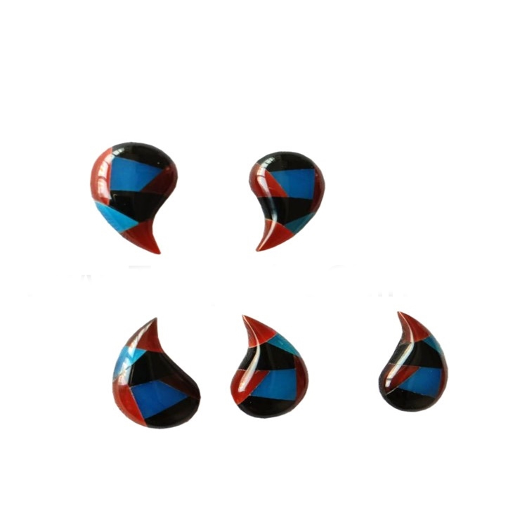 Најновиот мозаик обетки Gemstone / мода спојување обетки накит 9