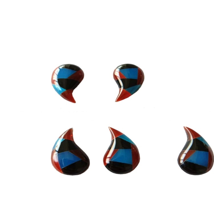 Најновиот мозаик обетки Gemstone / мода спојување обетки накит 10