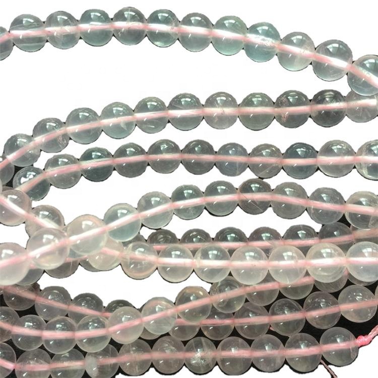 כאַנמייד קייַלעכיק רויז קוואַרץ קריסטאַל קרעלן האַלדזבאַנד פֿאַר כאָולסייל 18