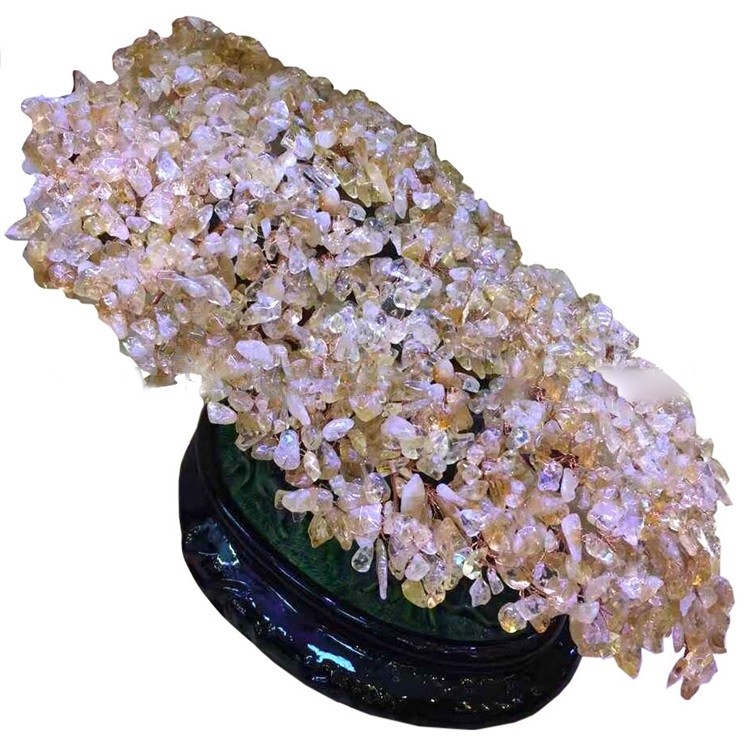 Handmined Gemstone Tree> Jethstone Treestone Trees 9