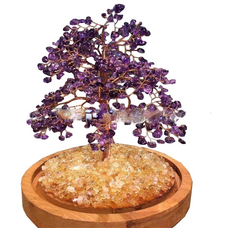 Handmined Gemstone Tree> Jethstone Treestone Trees 11