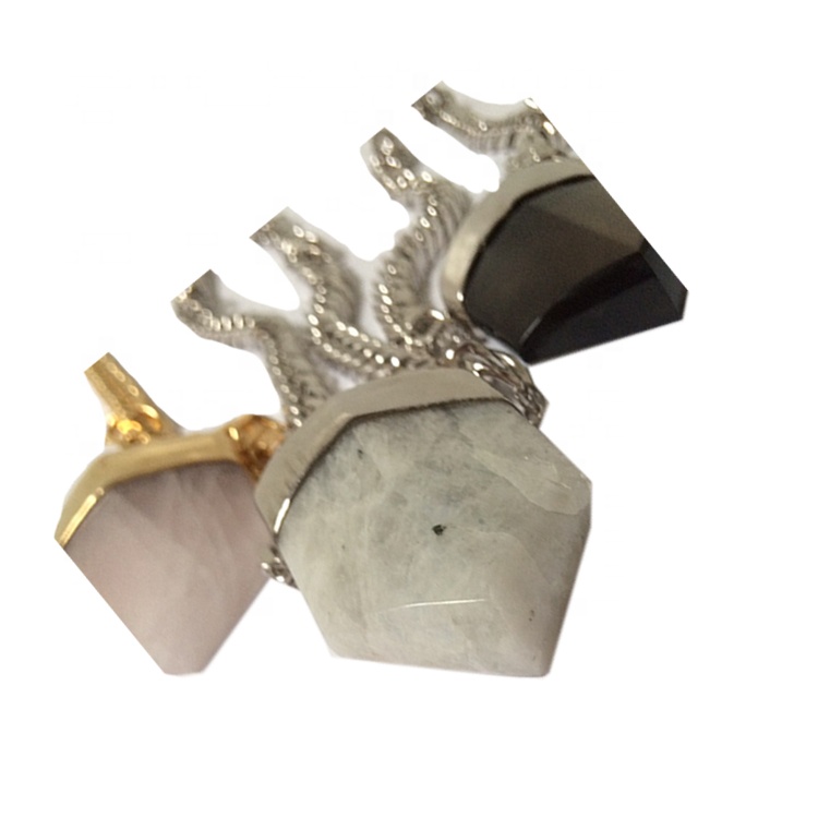 Naturalis turcicus et spinosa ostrea viridis phantasma quartz pendant Citrine Lapis lazuli armilla armilla inauris donata pro amica 18