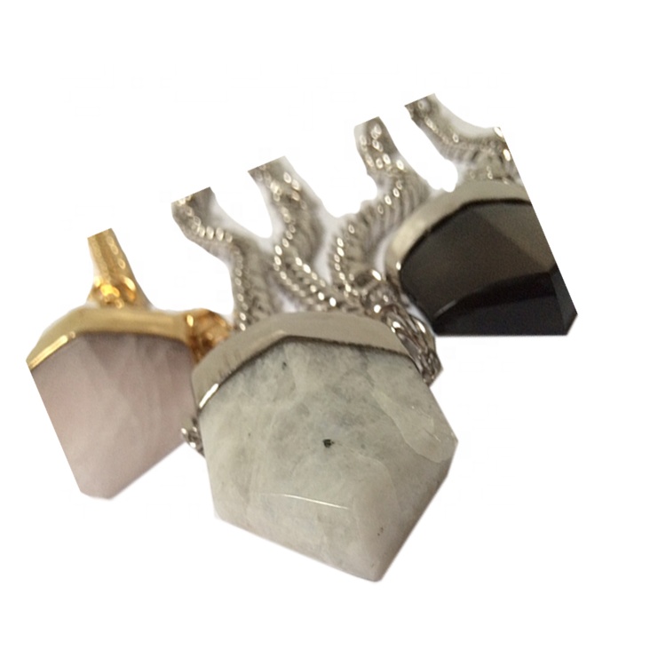 Naturalis turcicus et spinosa ostrea viridis phantasma quartz pendant Citrine Lapis lazuli armilla armilla inauris donata pro amica 20