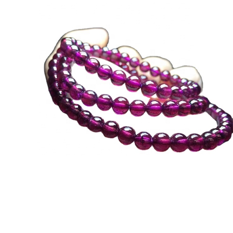 Prirodna boja Tourmaline Hair Temstones Liječenje Crystal Stretch Stretch Tourmalin Crystal Beaded narukvice 7