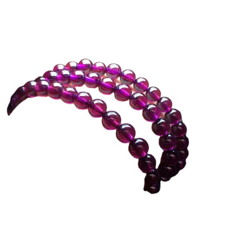 Prirodna boja Tourmaline Hair Temstones Liječenje Crystal Stretch Stretch Tourmalin Crystal Beaded narukvice 11