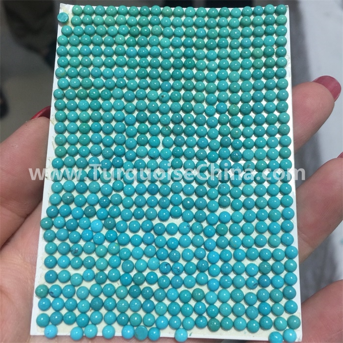 ZH Gems good quality turquoise round cabochon supplier for necklace 1