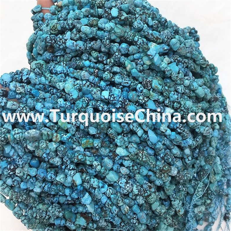 ZH Gems turquoise chips bulk reliable supplier for earings 3