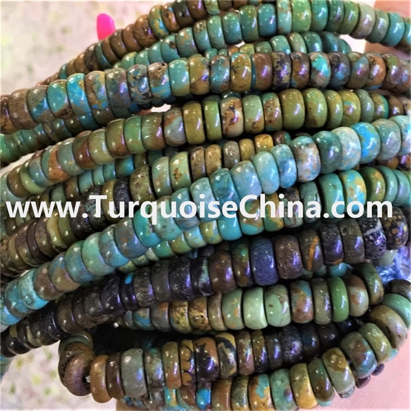 ZH good quality natural turquoise beads supplier for jewelry 2