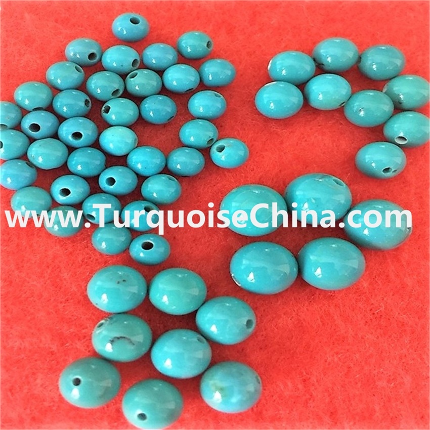 ZH Gems genuine turquoise beads supply for bracelet1 2