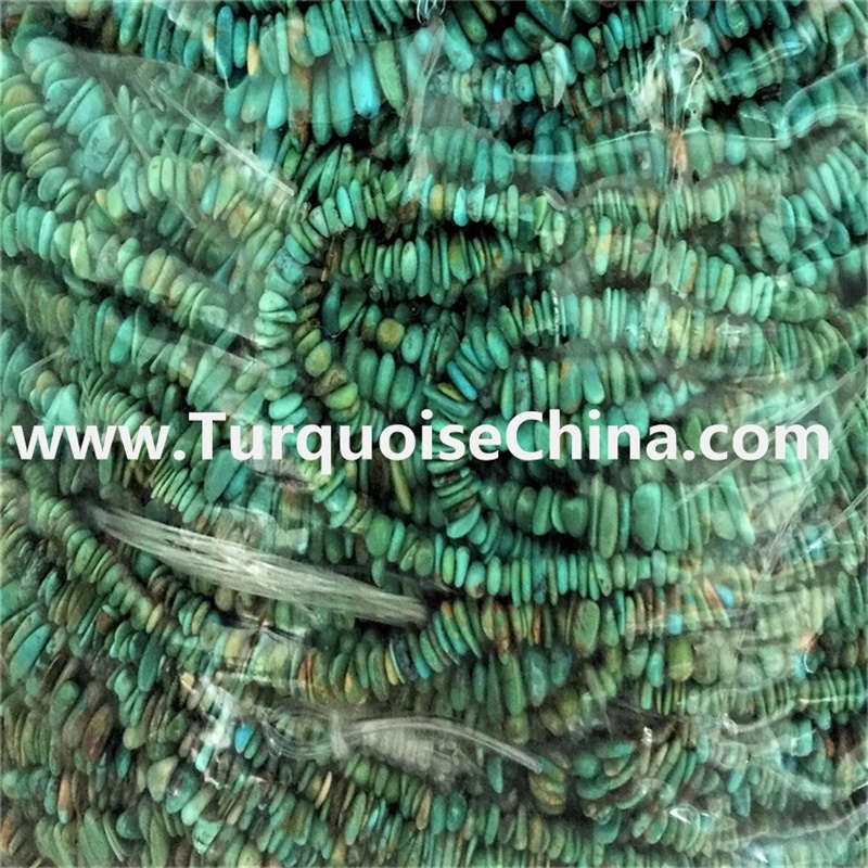 ZH natural turquoise nugget beads supply for bracelet 1