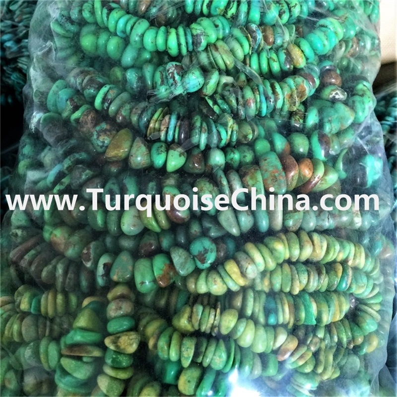 ZH natural turquoise nugget beads supply for bracelet 2
