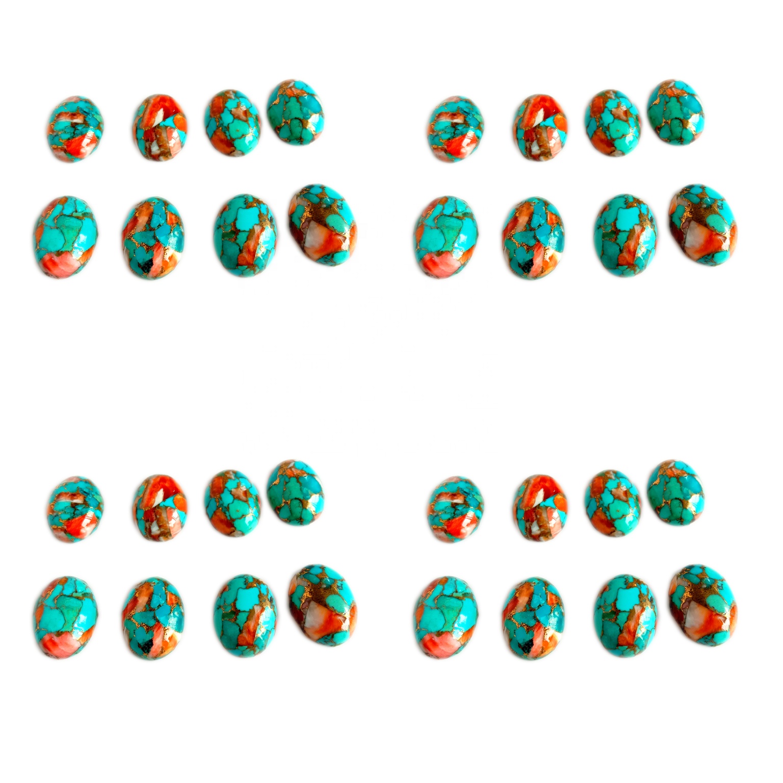 ಅಮೇರಿಕನ್ ಸಂಕುಚಿತ ವೈಡೂರ್ಯ ಕ್ಯಾಬೊಕಾನ್ ರತ್ನದ ಕಲ್ಲು ಸಡಿಲವಾದ ಕ್ಯಾಬೊಕಾನ್ ನೀಲಿ ವೈಡೂರ್ಯ 11