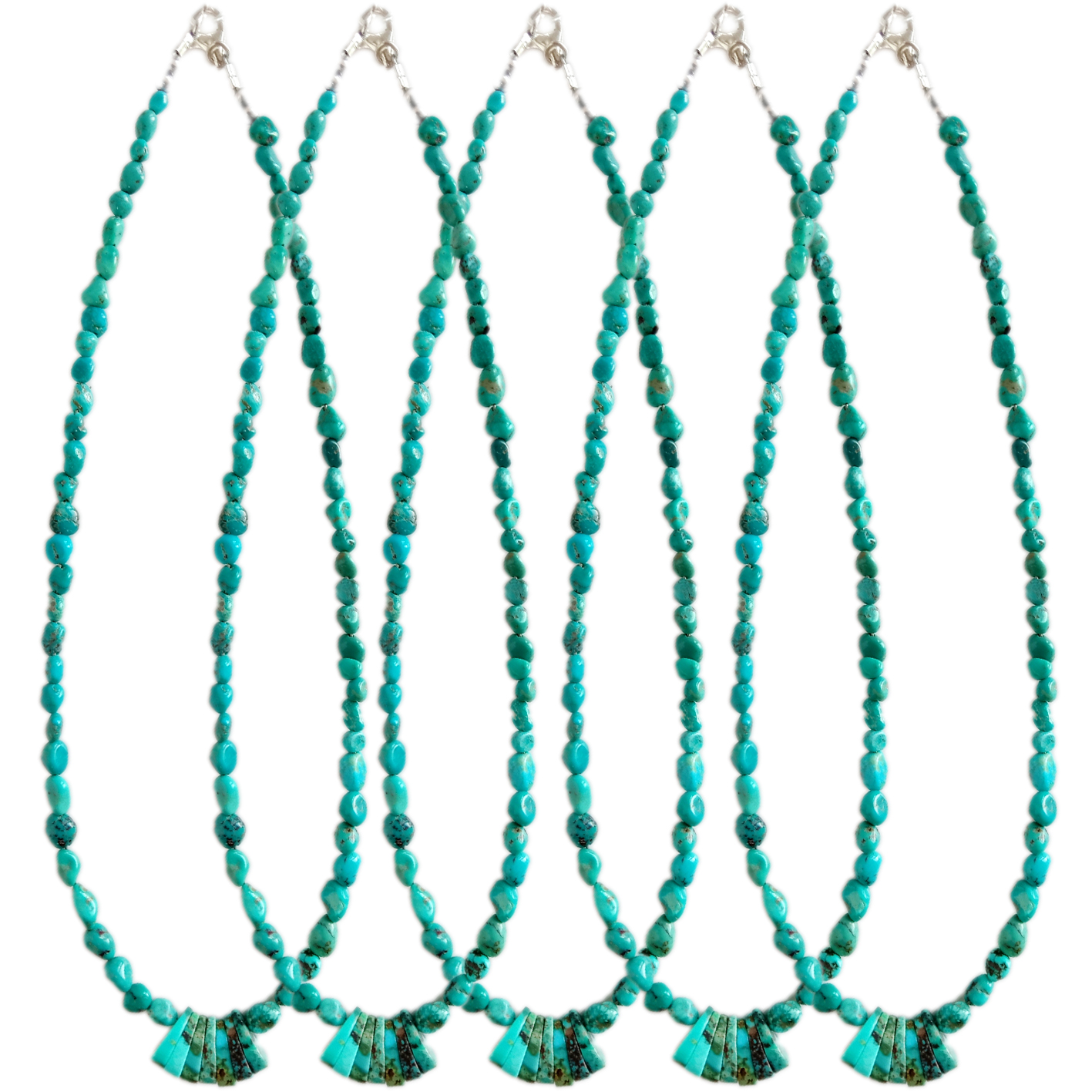 Tidak Teratur Natural Turquoise Choker Perhiasan Batu Alam Manik-manik Kalung Hadiah Natal Kerah Kalung Hadiah untuknya 11