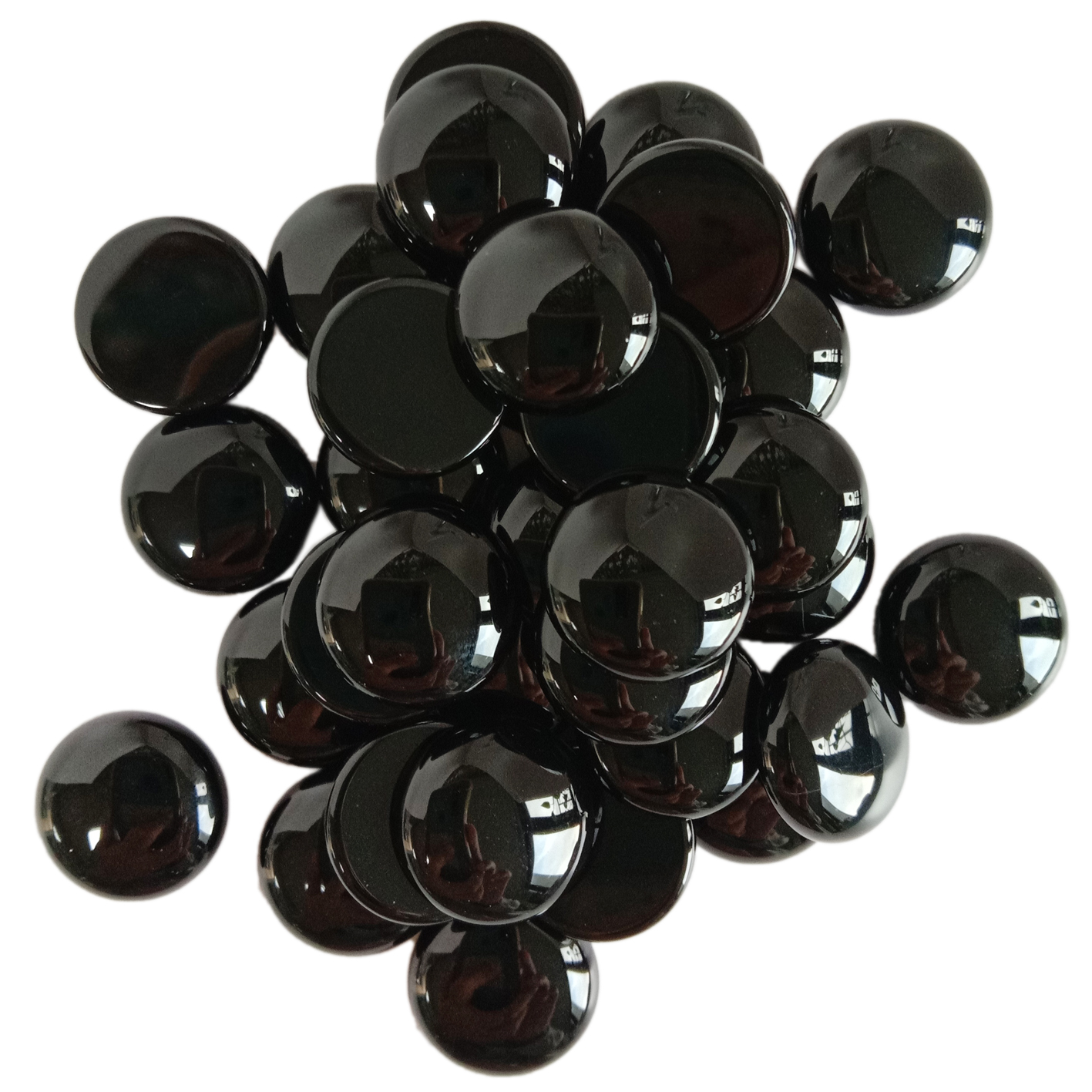 15mm tond konvessi Iswed Agate mera sabiħa żibeġ maħlula għal Jewelry Making Fashion Design 7