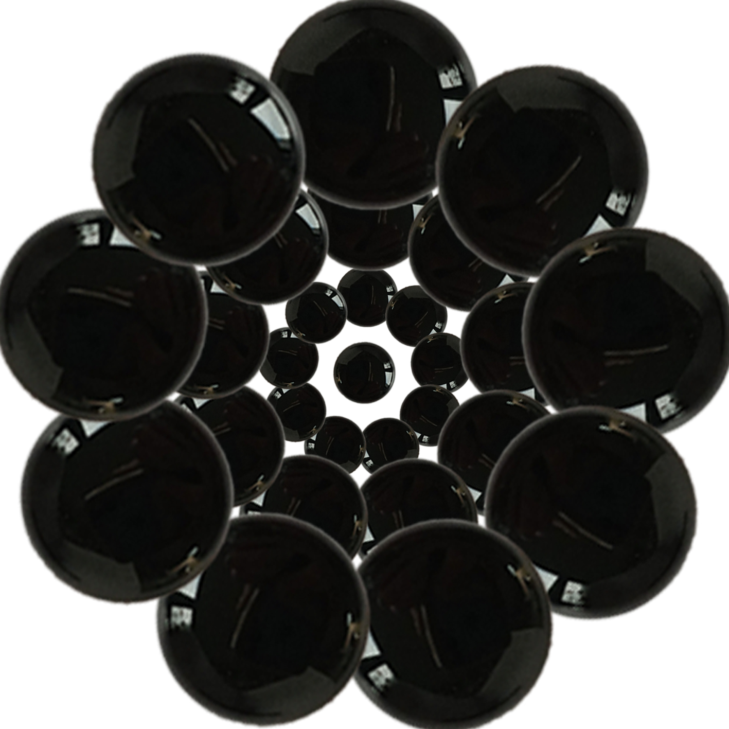 15mm tond konvessi Iswed Agate mera sabiħa żibeġ maħlula għal Jewelry Making Fashion Design 11