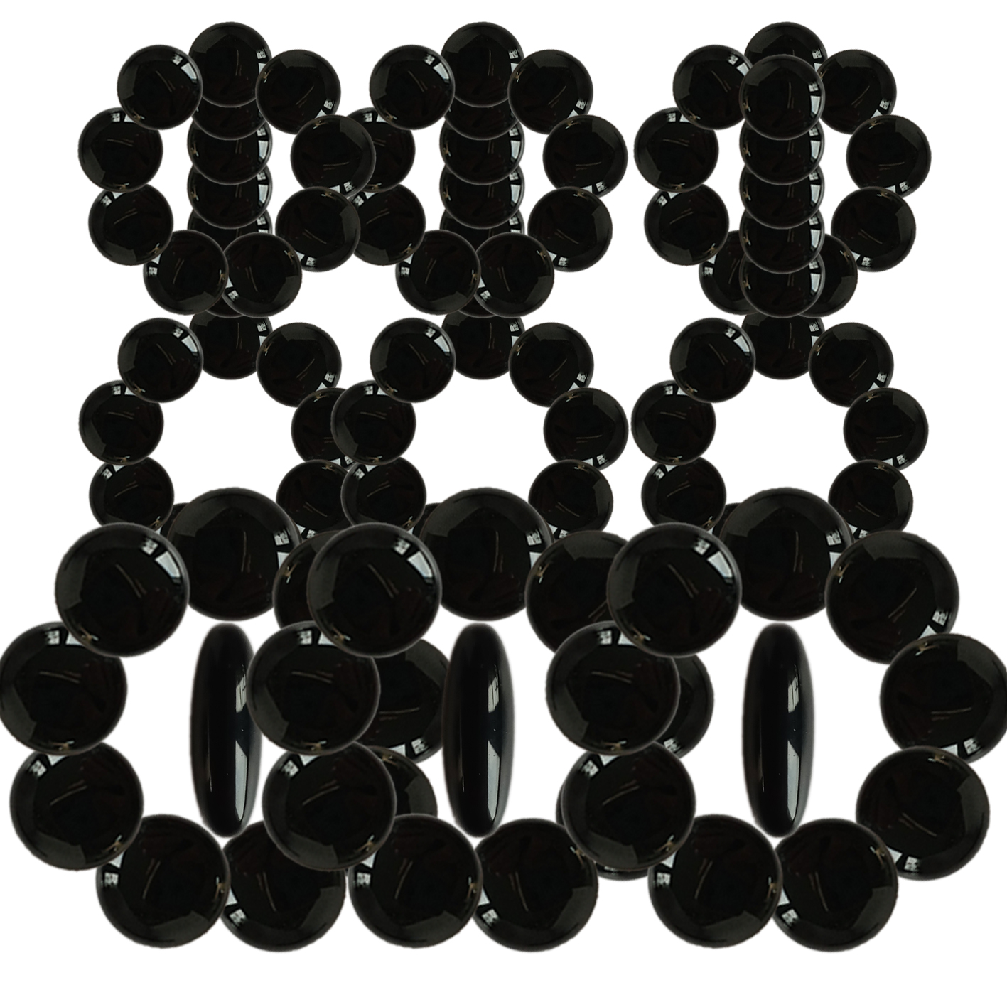 15mm tond konvessi Iswed Agate mera sabiħa żibeġ maħlula għal Jewelry Making Fashion Design 15