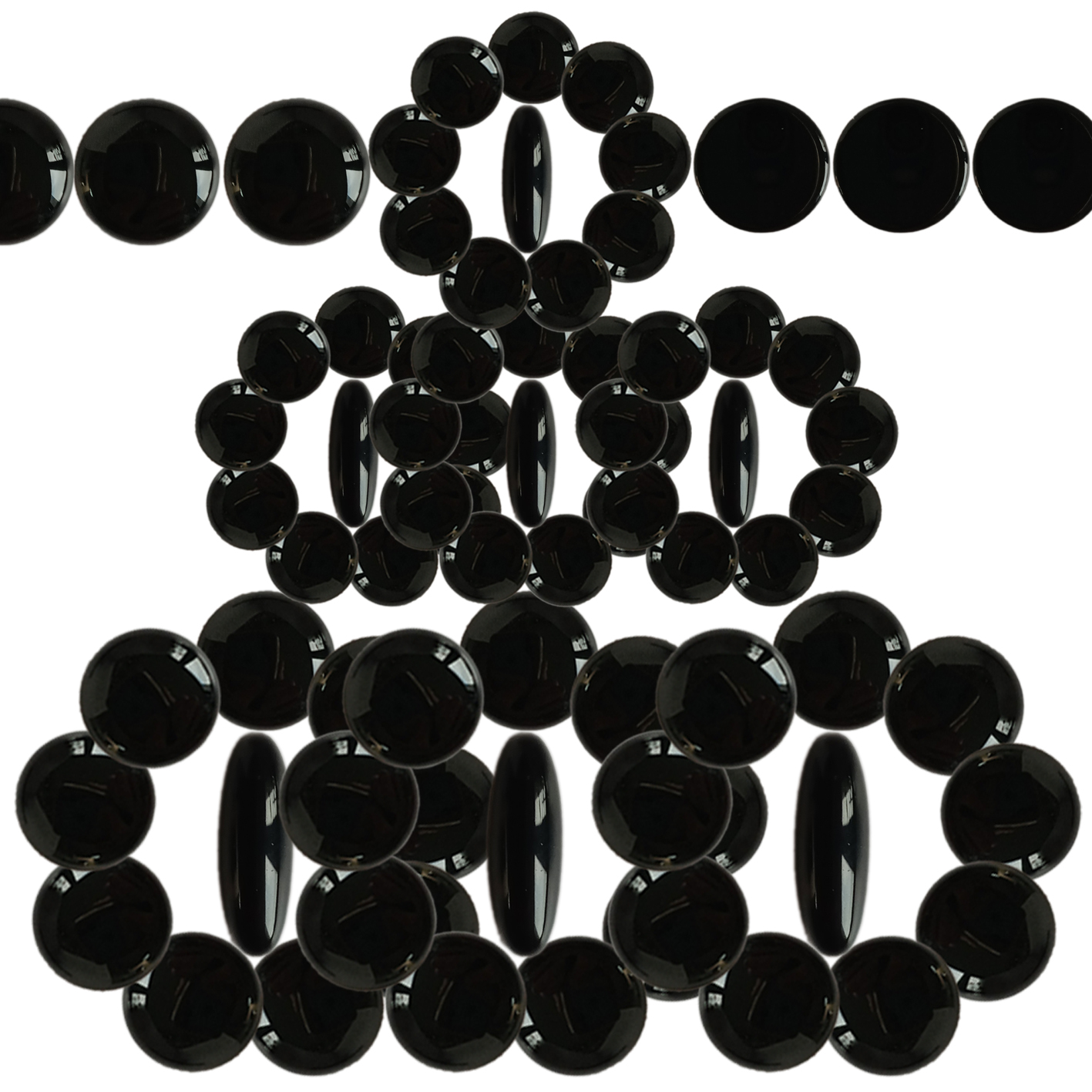 15mm tond konvessi Iswed Agate mera sabiħa żibeġ maħlula għal Jewelry Making Fashion Design 17