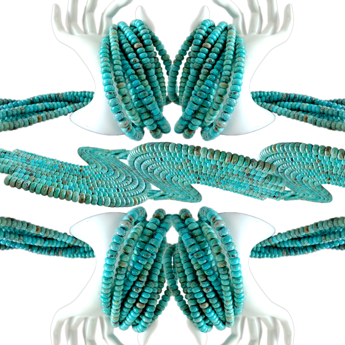 Grìogagan cruinn turquoise nàdarrach 8mm turquoise gorm cruinn grìogagan fuasgailte airson seudan bracelet seudair a’ dèanamh DIY 11