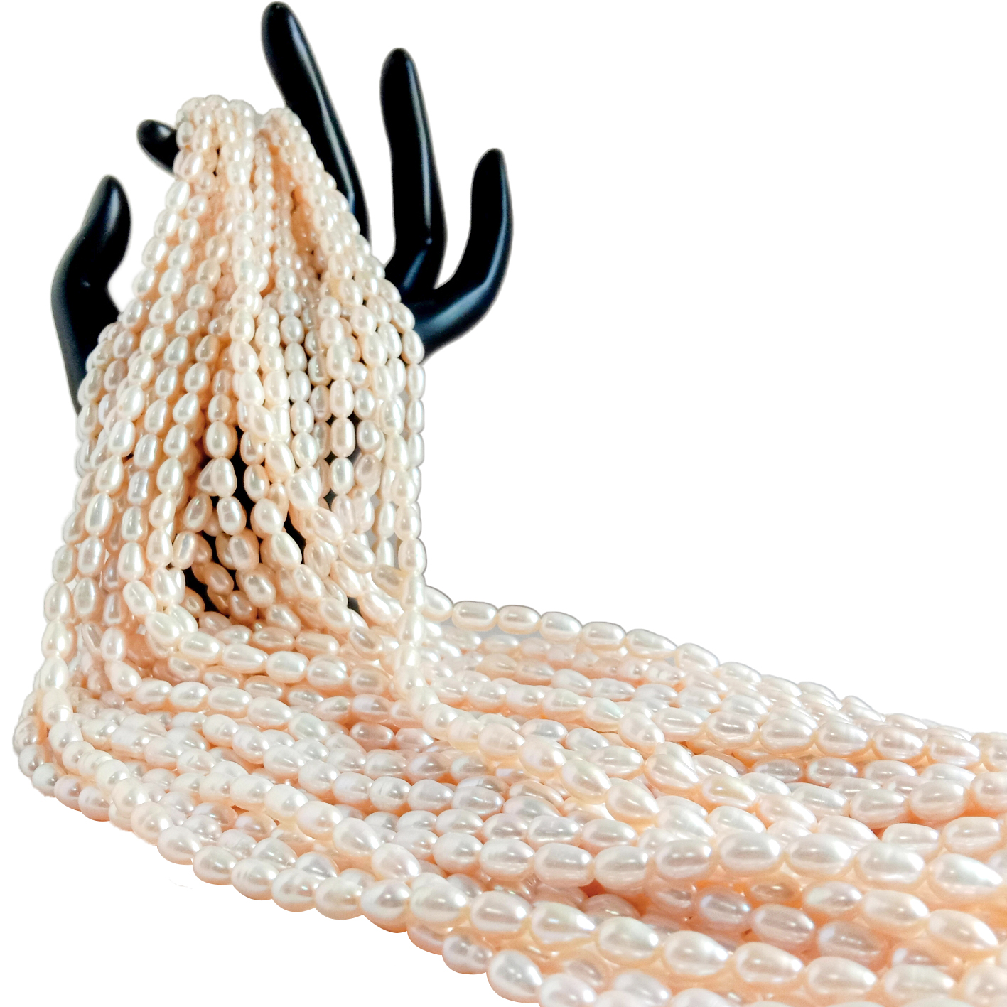 Hoa Hồng Vàng Ngọc Trai Mịn Hạt Cho Vòng Tay Vòng Cổ Tự Làm Trang Sức Làm Và Đính Hạt Thiết Kế Người Hầu Gái Quà Tặng 17