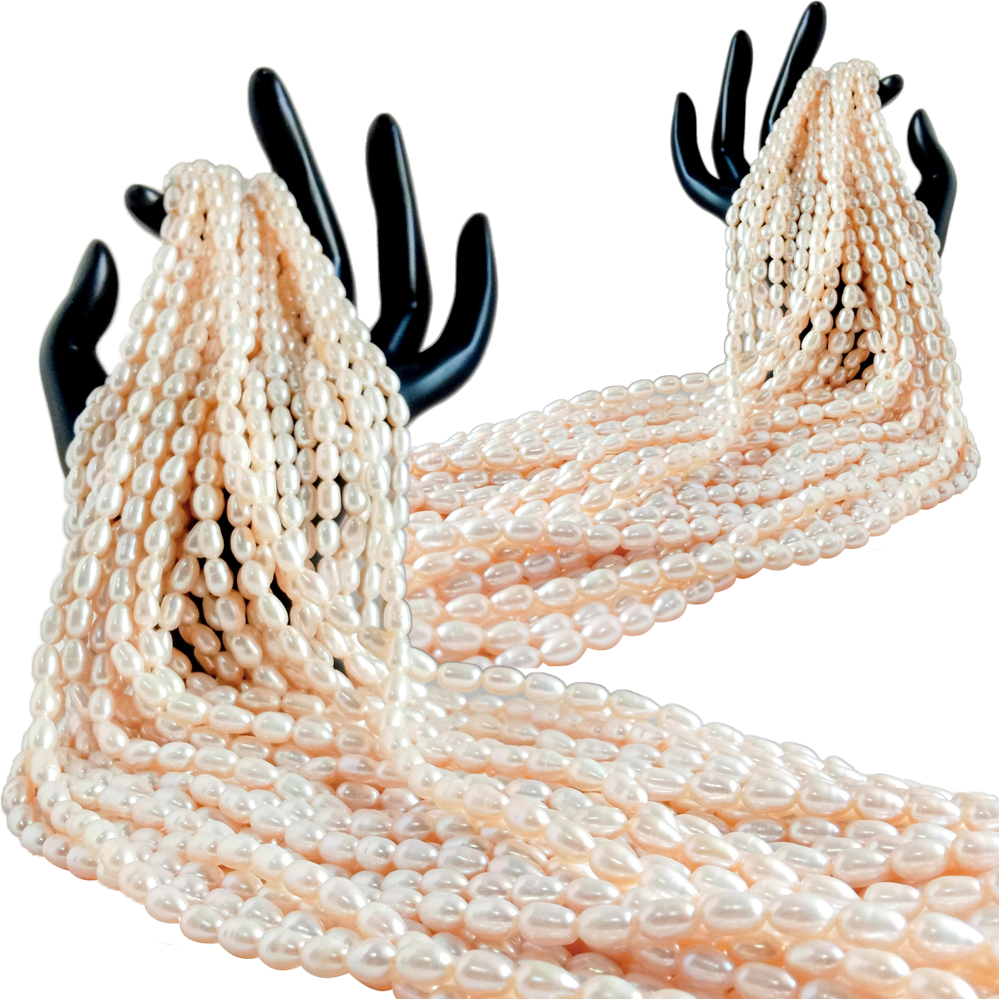 Hoa Hồng Vàng Ngọc Trai Mịn Hạt Cho Vòng Tay Vòng Cổ Tự Làm Trang Sức Làm Và Đính Hạt Thiết Kế Người Hầu Gái Quà Tặng 9