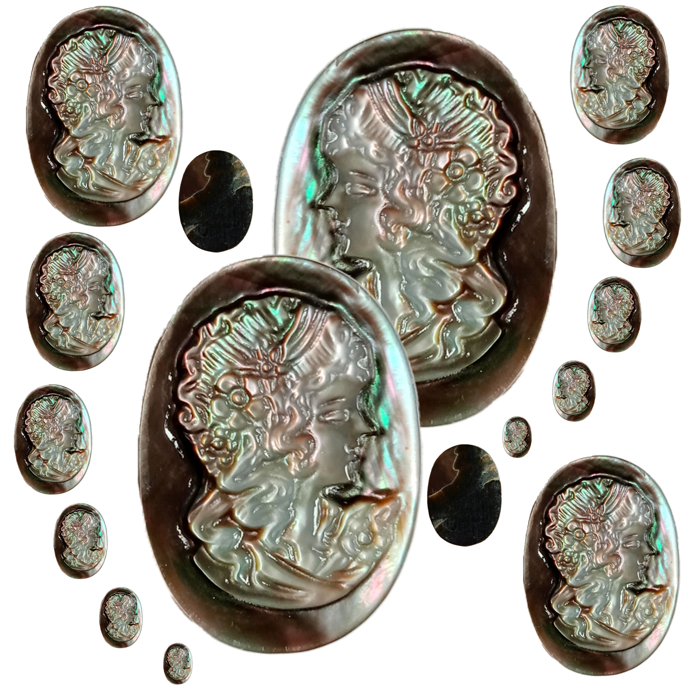 17mm * 24mm អង្កាំរលុងដែលមានគុណភាពខ្ពស់ធ្វើខ្សែក pendant គ្រឿងអលង្ការអំណោយពិសេសសម្រាប់ស្ត្រី 13