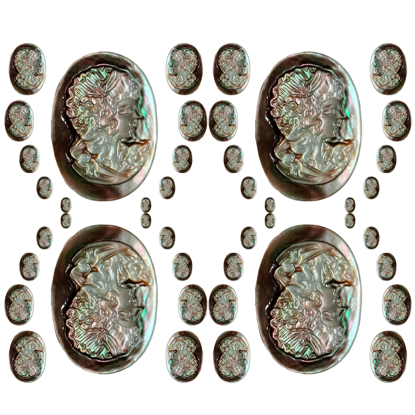 17mm * 24mm អង្កាំរលុងដែលមានគុណភាពខ្ពស់ធ្វើខ្សែក pendant គ្រឿងអលង្ការអំណោយពិសេសសម្រាប់ស្ត្រី 9