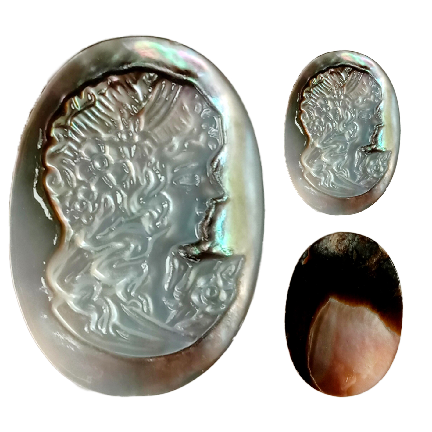 អង្កាំរលុងរាងពងក្រពើ 17mm * 24mm សម្រាប់ការរចនាម៉ូដគ្រឿងអលង្ការ 15