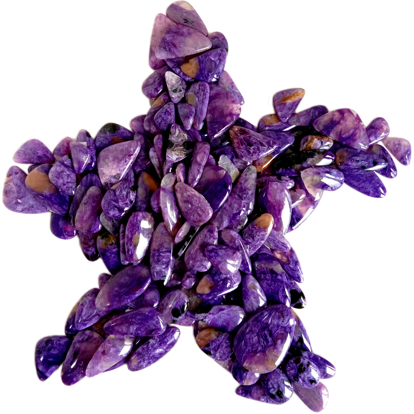 Super quality purple charoite Gemstone Don Yin Mata Kayan AdoFashion Adon Kayan Adon mata 15