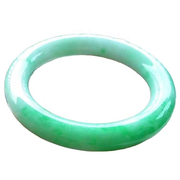 100% Emerald Gemstone Cuffne cong Bang Bour Mary ma ọ bụ Blogy nke Emerald Greenrygift 1