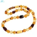 Natural Baltic Sea No Optimized Faceted Amber Beads Necklace Christmas Gift Collar Necklace Gift 1