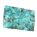 100% natural compressed turquoise material High Grade Turquoise Lapidary Rough1 1