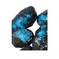 Genuine Dark Blue Spiderweb Quality Natural Turquoise Rough Material Gemstone Spiderweb Turquoise From China 1