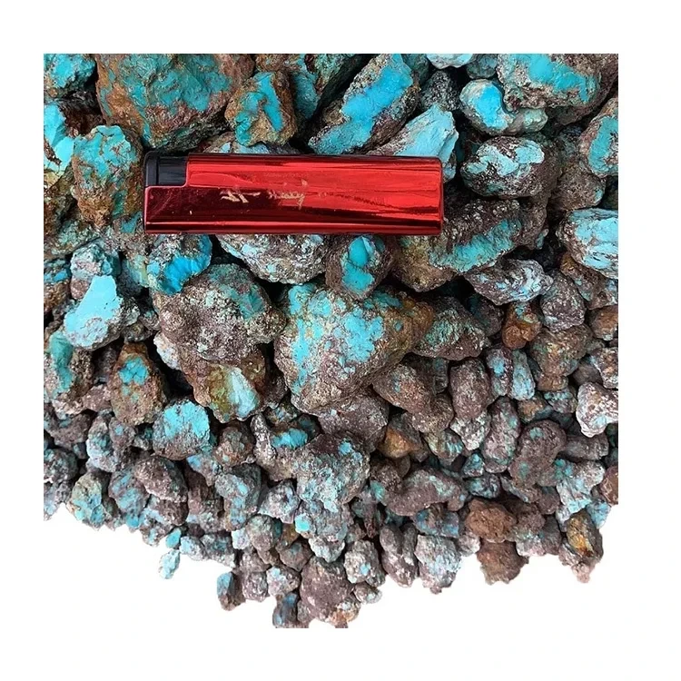 I-Greenish Blue Turquoise Stone Raw Turquoise Turquoise imathiriyeli yokusika 1