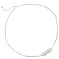 White Pearl Necklace 925 Sterling Silver Fashionable Necklace Birthday Gift For Mom Jewelry For Woman Christmas Gift 1