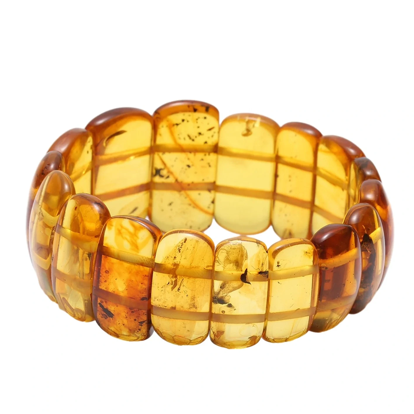 Natural Amber Gemstone Bracelet Vintage Style Jewelry Unique Gifts For Women 1