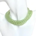 Natural Green Prehnite Round Loose Beads Gemstone Jewelry Woman Man 1