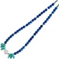 Natural Turquoise Kyanite Ghost Phantom Quartz Gemstone Necklaceunique Gifts For Women 1