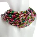 Colorful Tourmaline Rubellite Apyrite For Bracelet Necklace Diy Jewelry Making And Beadwork Design 1