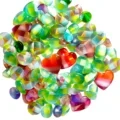 Colorful Cat Eye Cabochon Quality Gem Intarsia Stone Pattern Different Shape Charm Jewelry Making 1